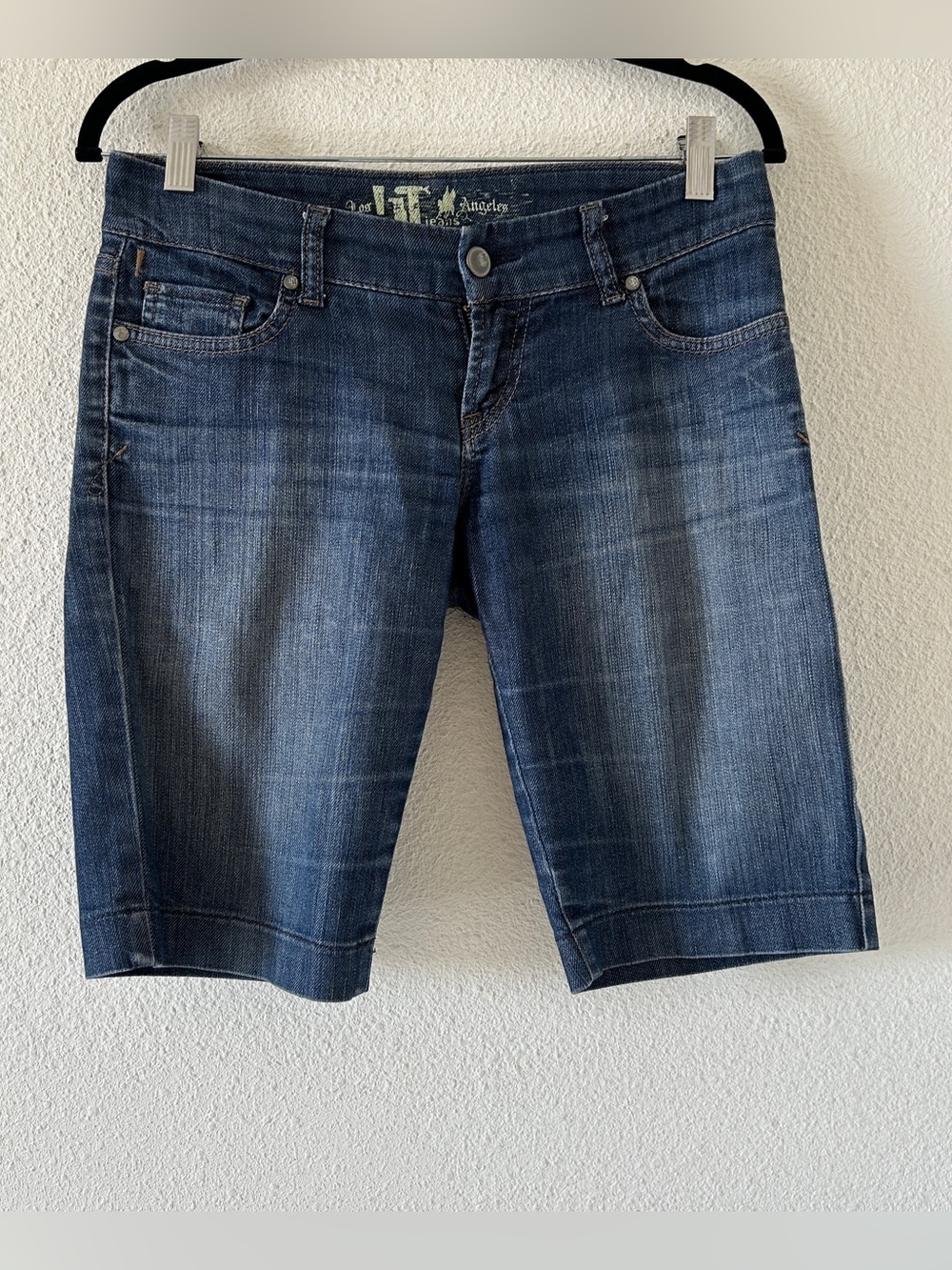IT Jeans Y2K Summer Bermuda Denim shorts Women’s 27 Blue